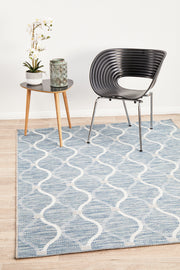 Courtyard Portico Blue Rug