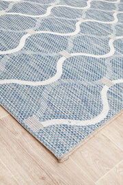 Courtyard Portico Blue Rug
