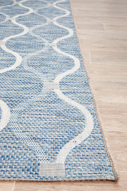 Courtyard Portico Blue Rug