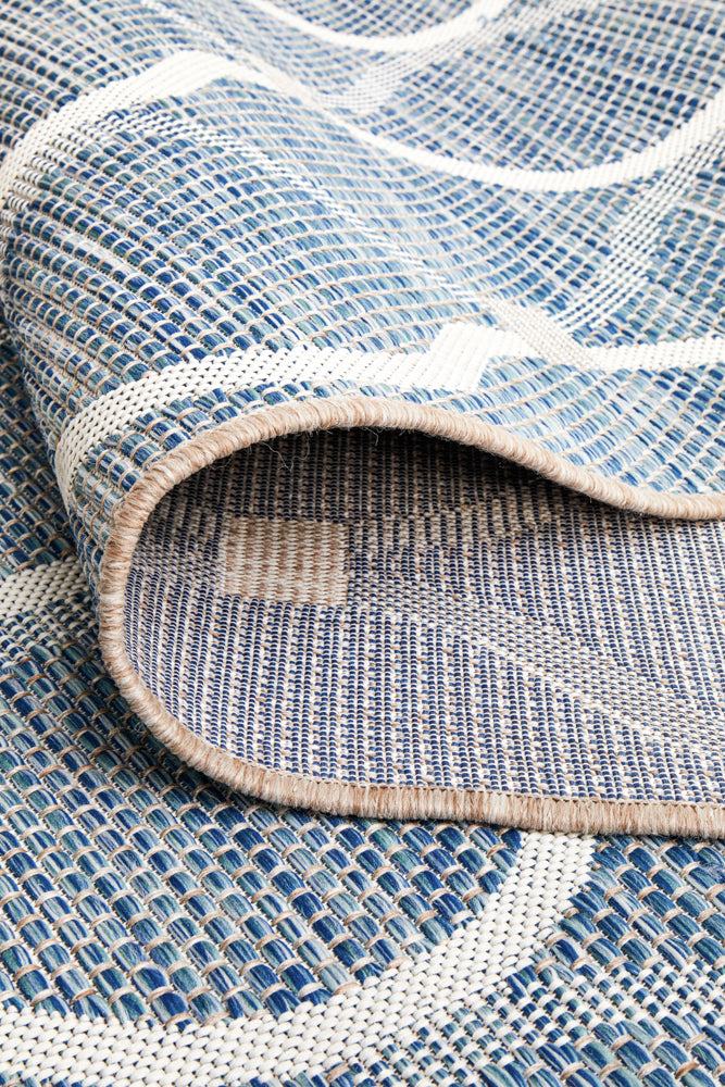 Courtyard Portico Blue Rug