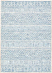 Courtyard Patio Blue Rug