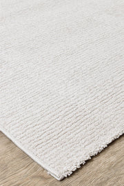 Relief Jade White Rug