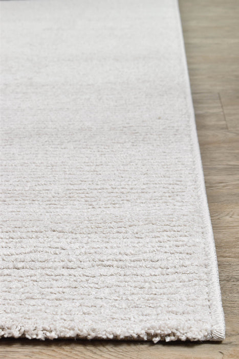 Relief Jade White Rug