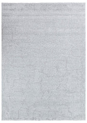 Relief Agate White Rug
