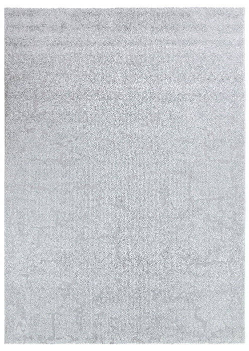 Relief Agate White Rug