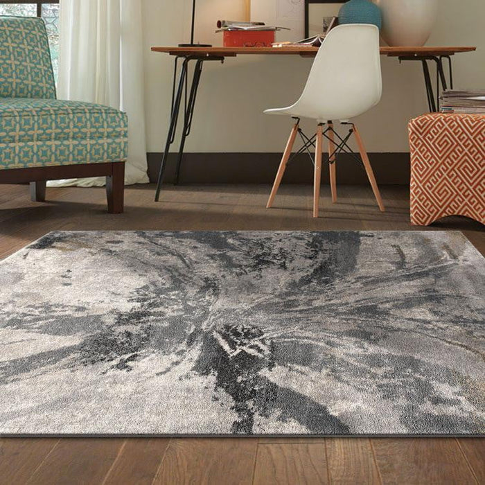 Central Town Grey Runner Rug