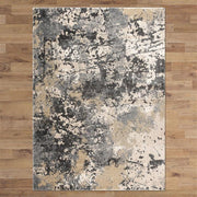 Central Citified Grey Rug