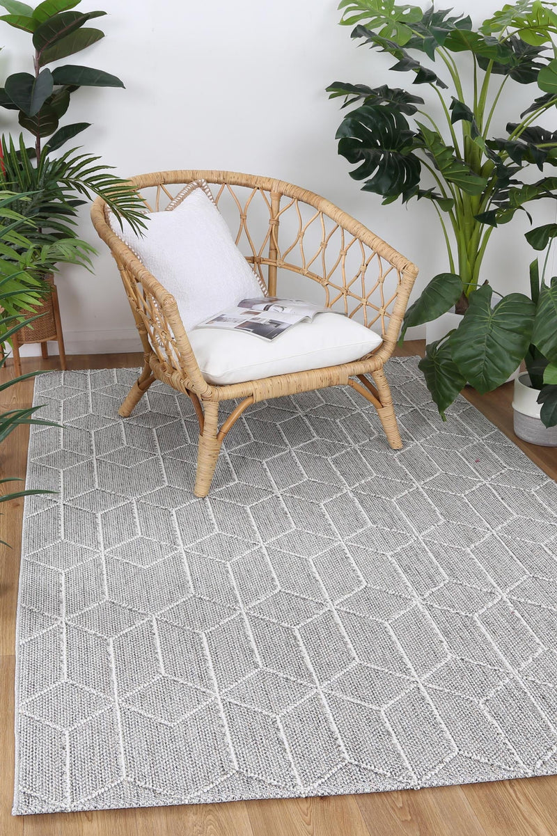 Lacuna Totara Grey Rug
