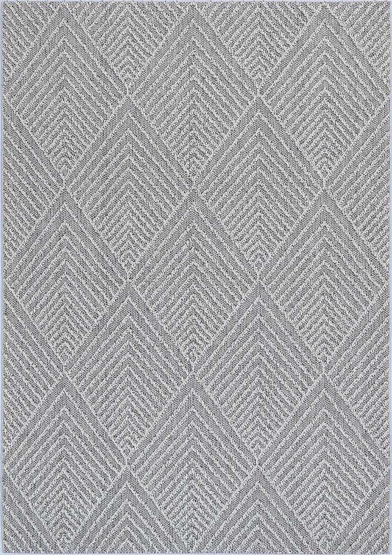 Lacuna menchu Grey Rug