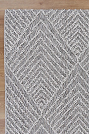 Lacuna menchu Grey Rug