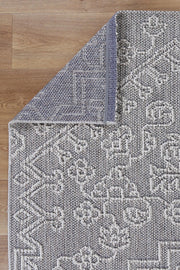 Lacuna Tribal Grey Blue Rug