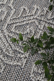 Lacuna Tribal Grey Blue Rug
