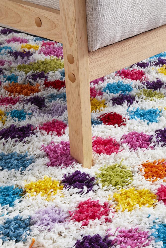 Dotflow Rug Cuban DotDot Multi Rug — SydneyRugsOnline