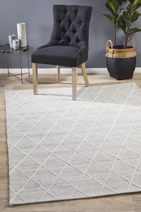Winter Silver Styles Rug