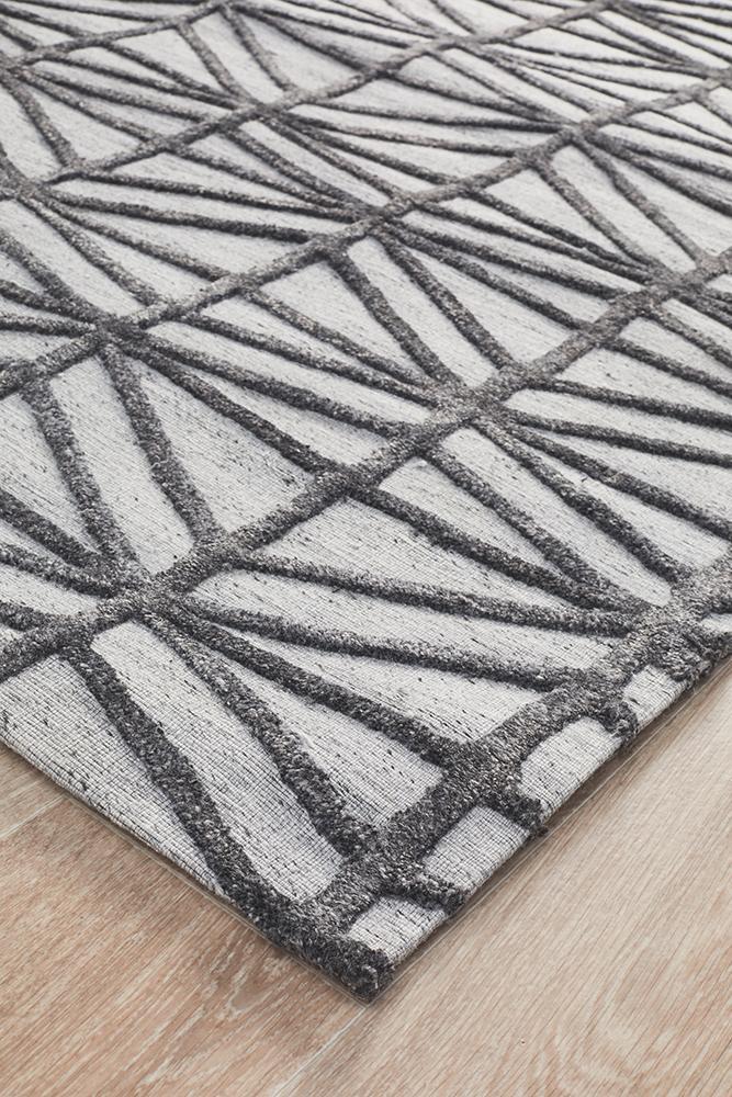 Winter Pewter Prestige Grey Rug