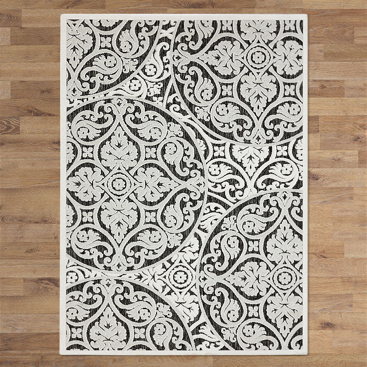 Basing Floret Grey Rug