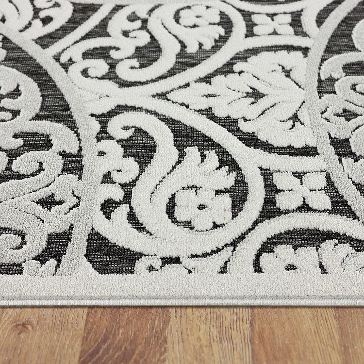 Basing Floret Grey Rug