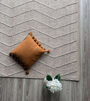 Zig Zag Beige Rug