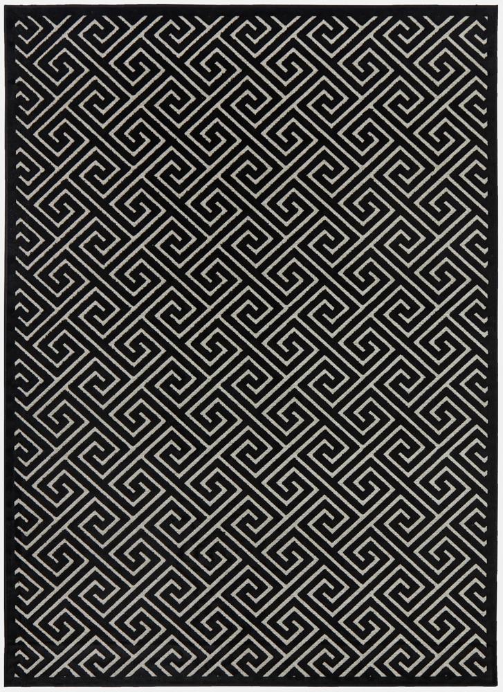 Edfu Truth Black & Gold Rug