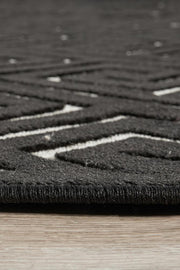 Edfu Truth Black & Gold Rug