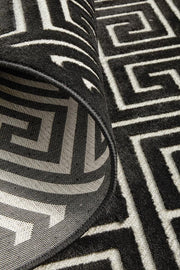 Edfu Truth Black & Gold Rug