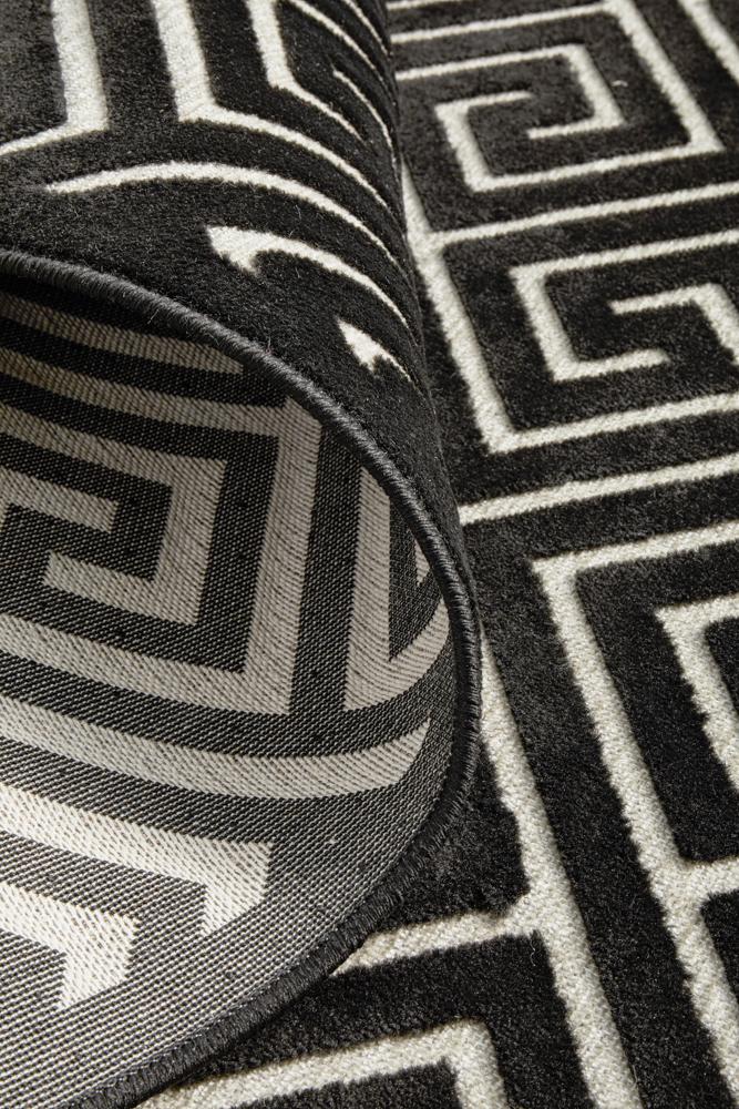 Edfu Truth Black & Gold Rug