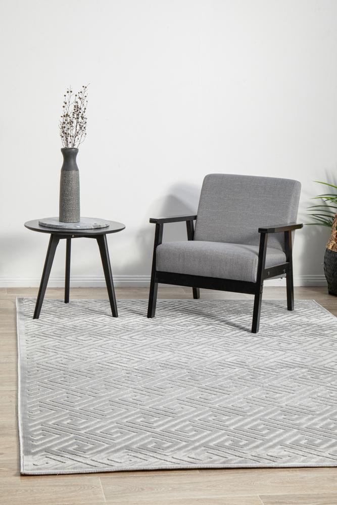 Edfu Truth Silver Rug