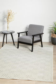 Edfu Truth Natural White Rug