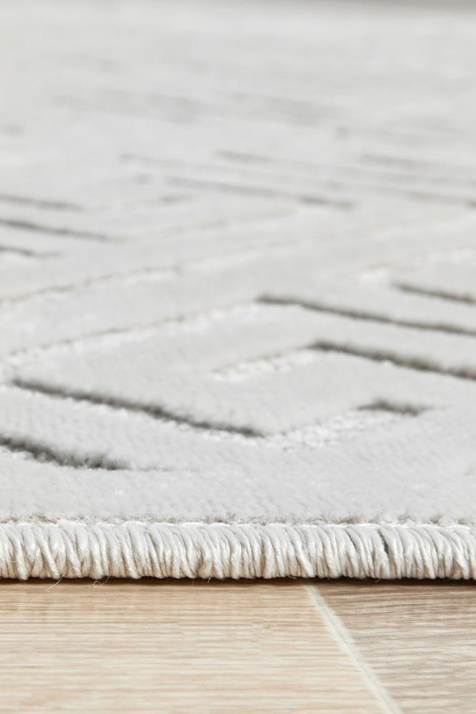 Edfu Truth Natural White Rug