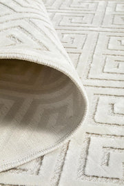 Edfu Truth Natural White Rug