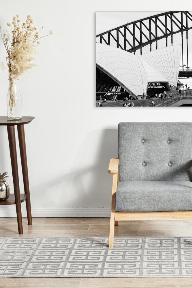 Edfu Maze Silver Runner Rug