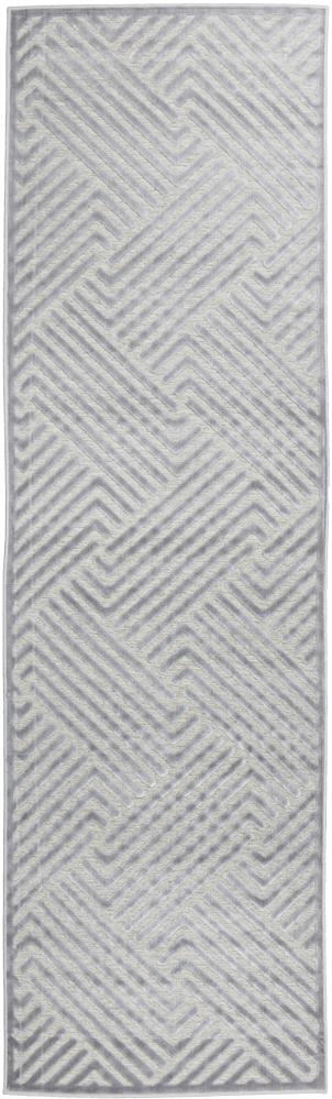 Edfu Theme Silver Runner Rug
