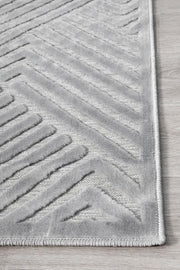 Edfu Theme Silver Rug