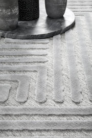 Edfu Theme Silver Rug