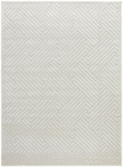 Edfu Theme Natural White Rug