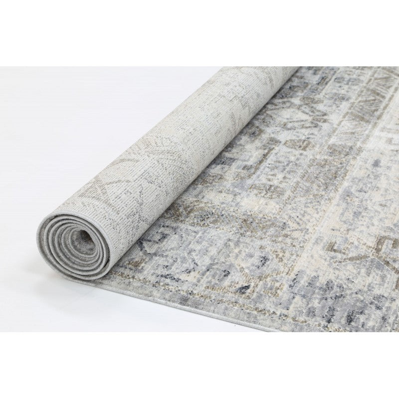 Bare Grey Beige Uniart Rug