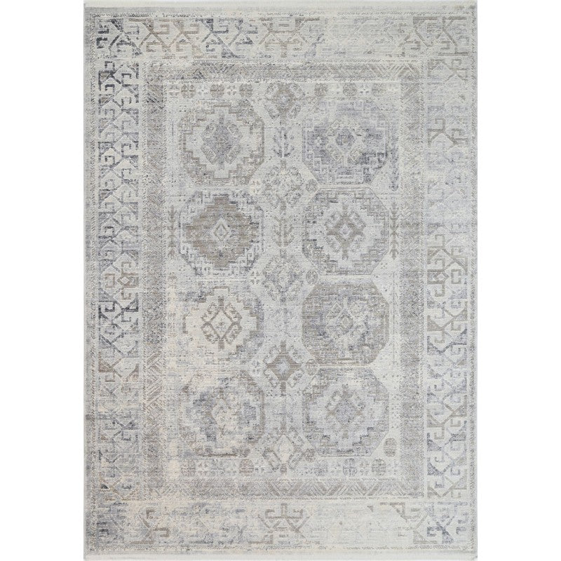 Bare Grey Beige Uniart Rug