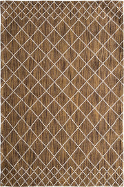 Puzzle Brown Rug