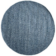 Ganglia Anthra Grey Round Rug