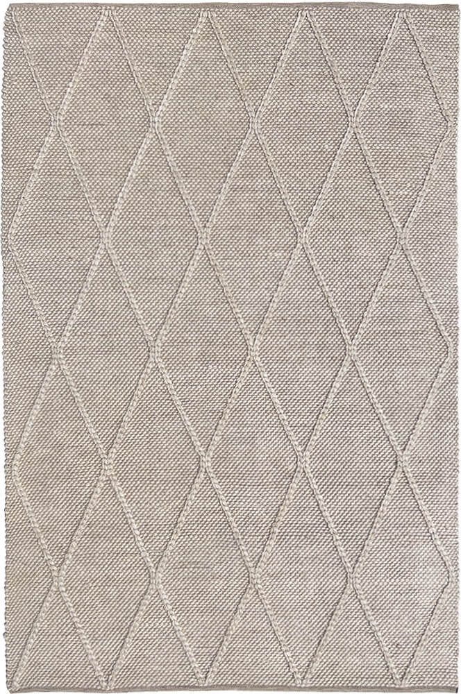 OmbreWool Coast Diamond Cream Rug
