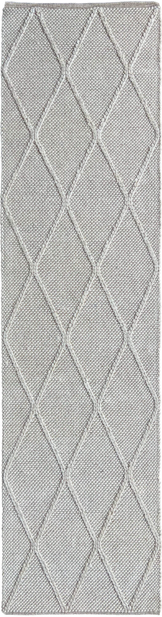 OmbreWool Coast Diamond Cream Rug