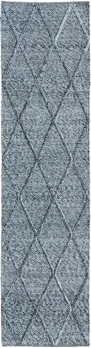 OmbreWool Coast Diamond Dark Grey Rug