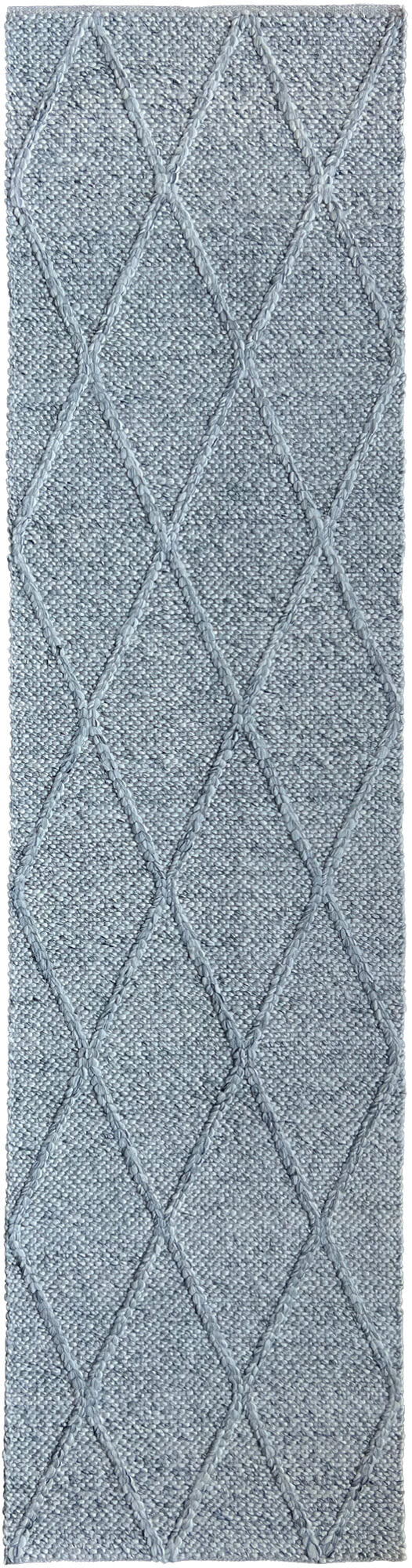 OmbreWool Coast Diamond Spotted Grey Rug