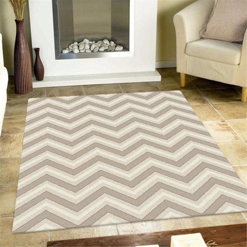 Brave ZigZag Beige Rug