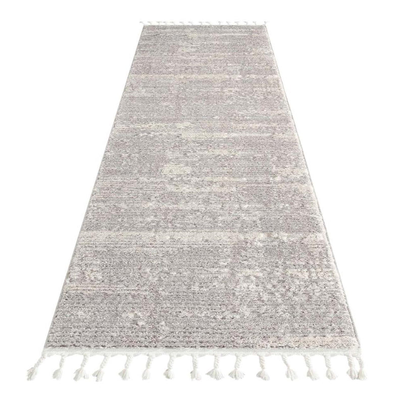 Alvine Frisky Light Grey Runner Rug