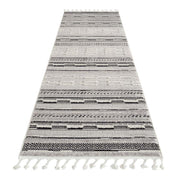 Alvine Pillar Grey Runner Rug