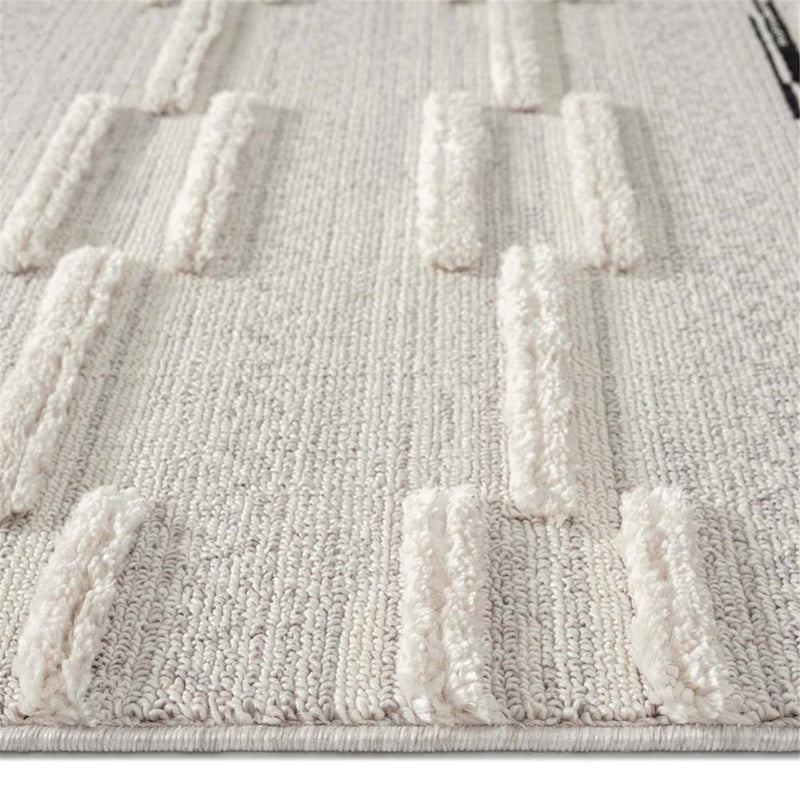 Alvine Pillar Grey Runner Rug