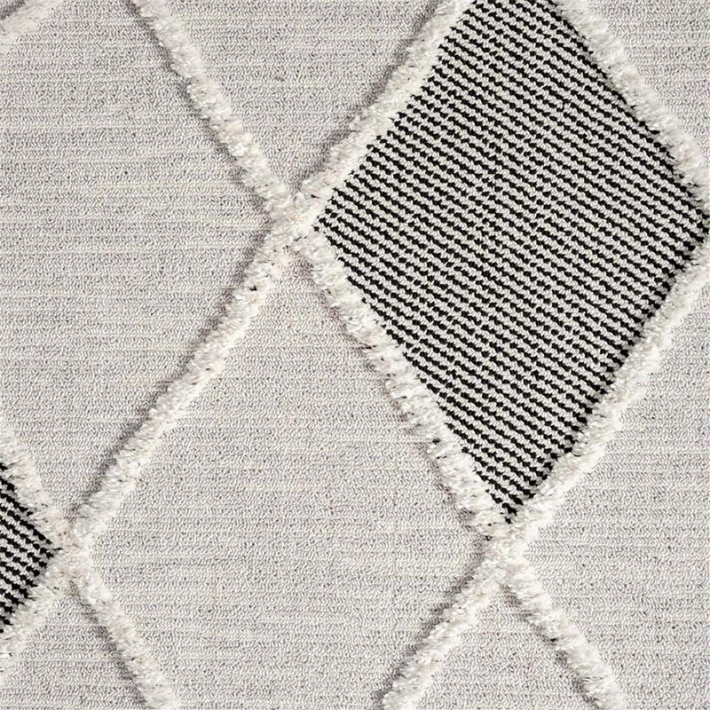 Alvine Sappy Ivory Grey Runner Rug