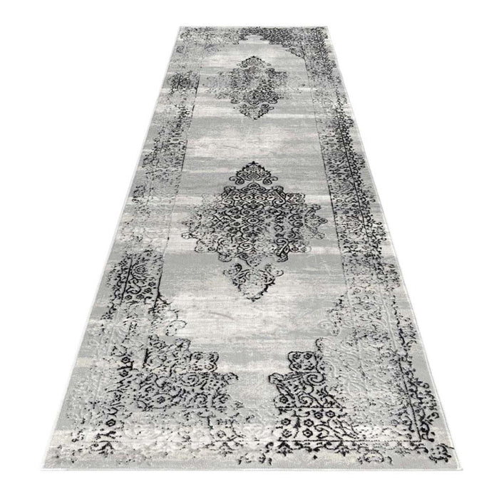 Passion Amour Black Runner Rug