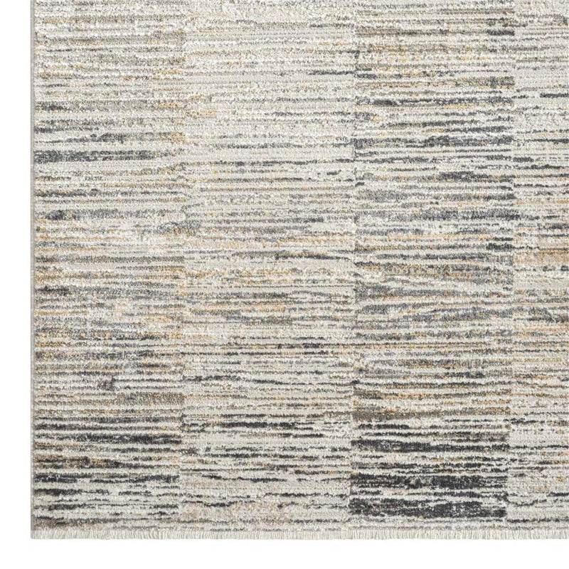 Aria Strip Light Grey Rug